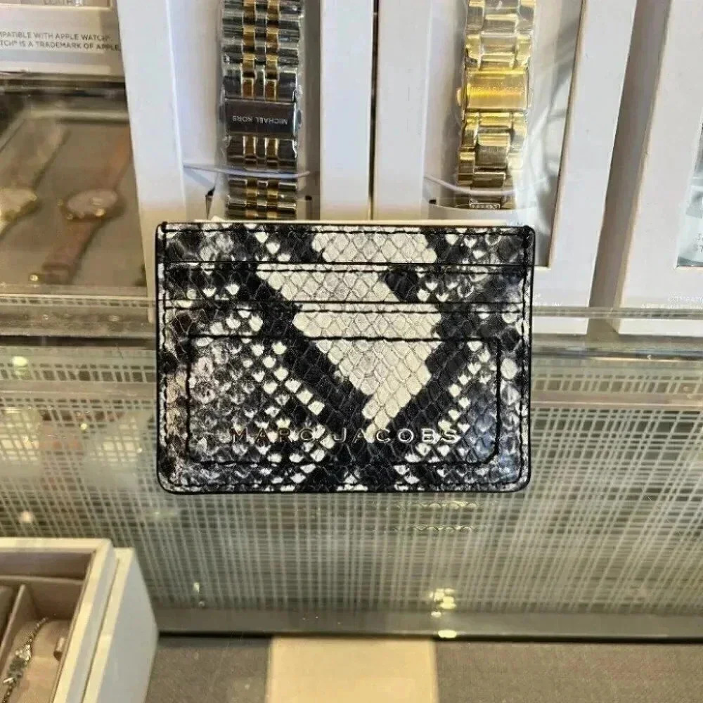 Marc Jacobs Card Case Snakeskin